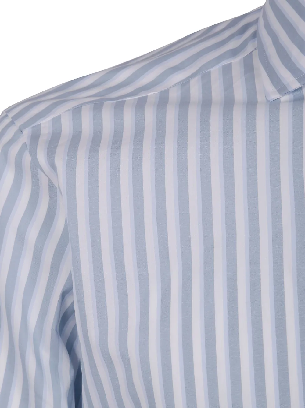 Barba Gestreept overhemd Blauw