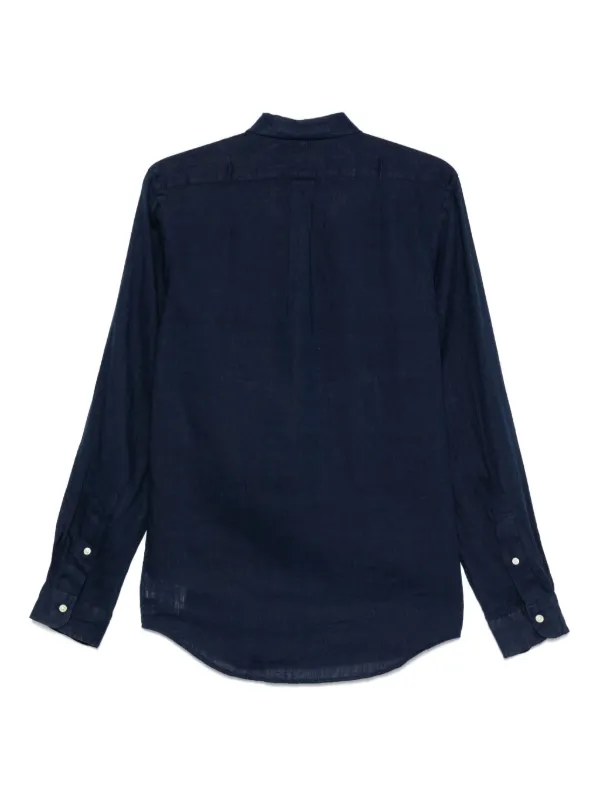 Polo Ralph Lauren リネンシャツ | ブルー | FARFETCH JP