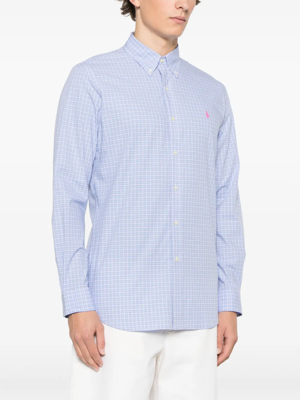 Polo Ralph Lauren Overhemd met borduurwerk Blauw