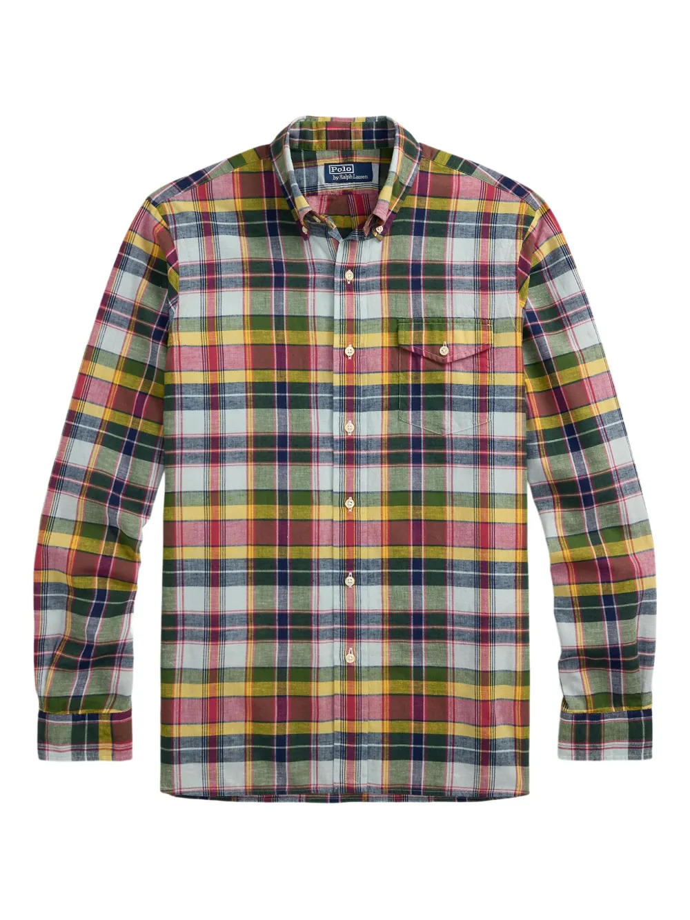 Polo Ralph Lauren Madras シャツ - ブルー Polo Ralph Lauren Madras シャツ - ブルー