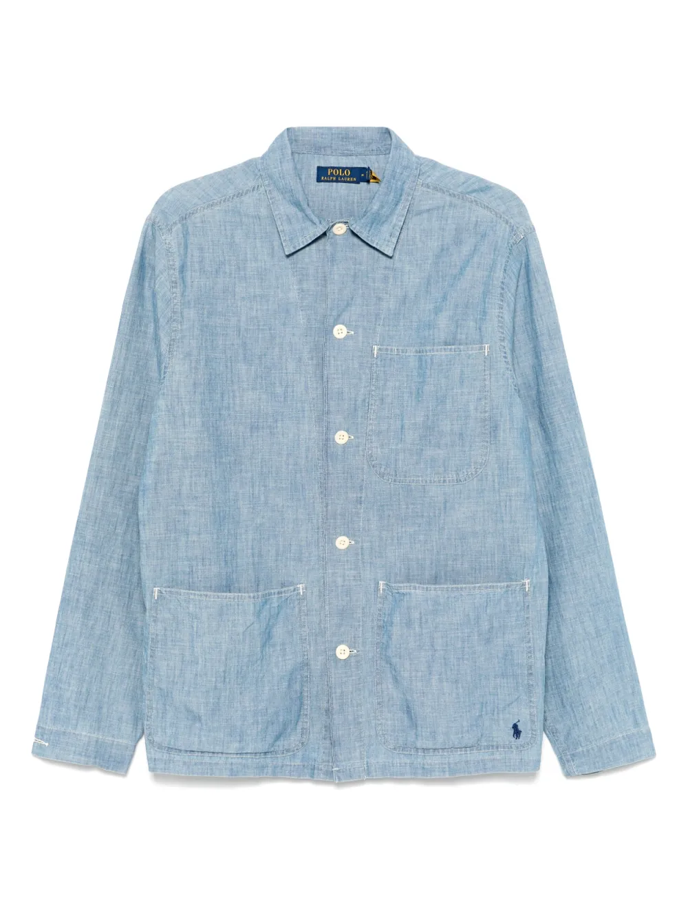 Polo Ralph Lauren Chambray overhemd Blauw