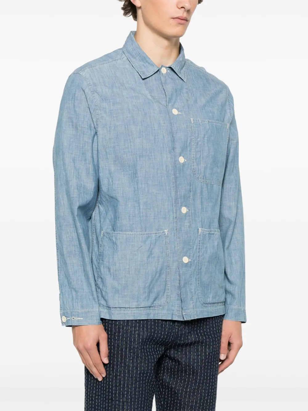 Polo Ralph Lauren Chambray overhemd Blauw