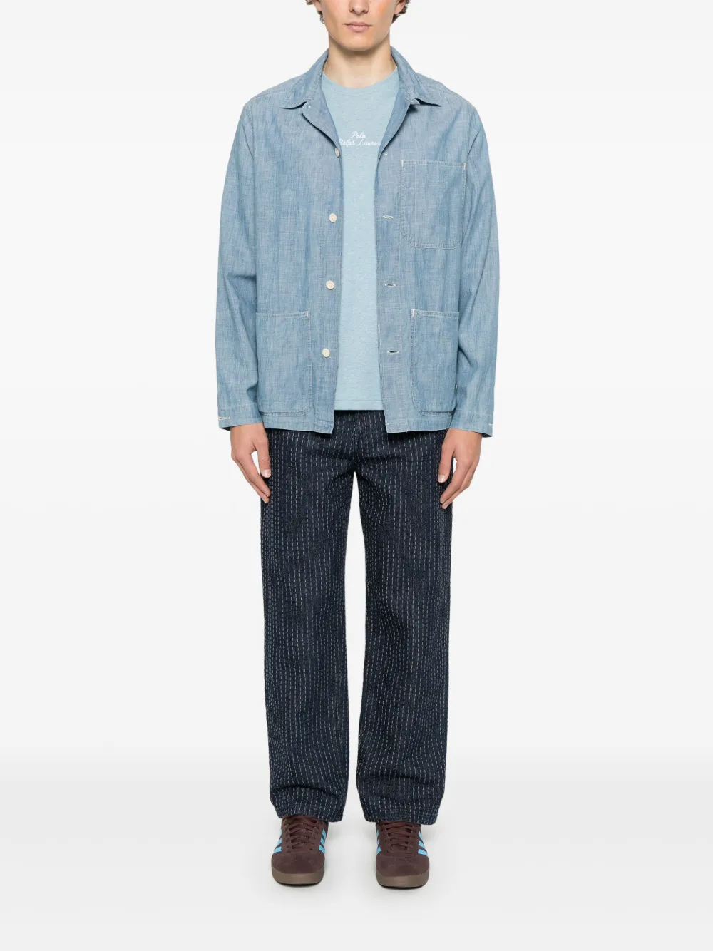 Polo Ralph Lauren Chambray overhemd - Blauw
