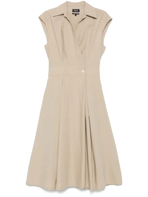 A.P.C. robe Athena - Tons neutres - A.P.C. - Modalova