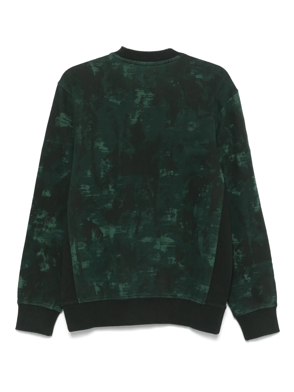 BOSS We Jungle sweater - Groen