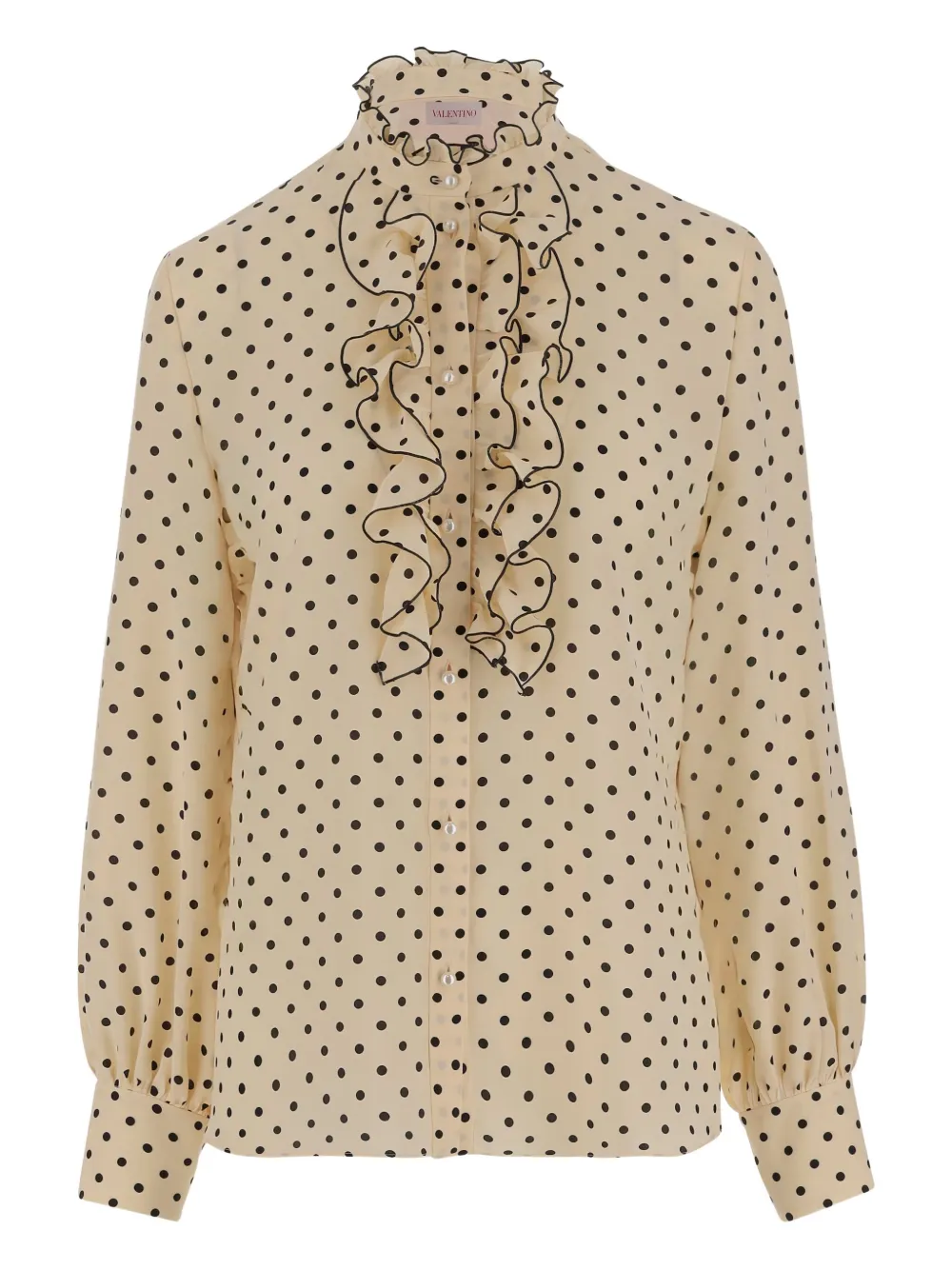 Valentino Garavani camisa con estampado Plusdepois | neutro | Image 1
