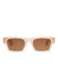 Peter & May Walk rectangle-frame sunglasses - Neutrals