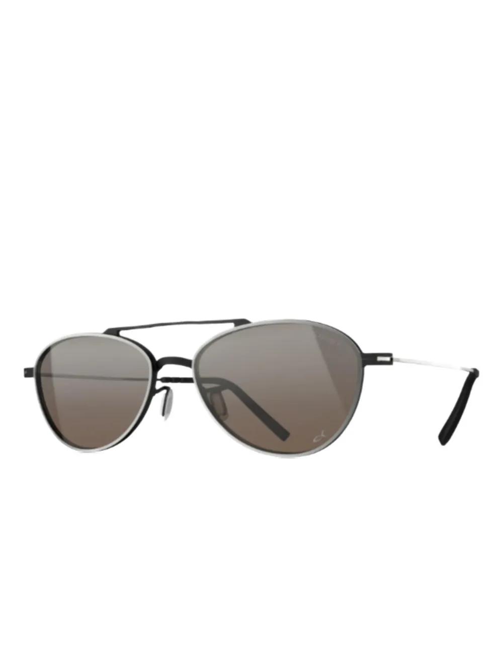 Blackfin Mavericks zonnebril met rond montuur - Zwart