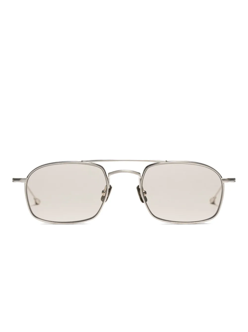 Peter & May Walk lentes de sol con armazón rectangular | plateado | Image 1