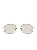 Peter & May Walk double-bridge rectangle sunglasses - Silver