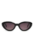 Peter & May Walk Her Name cat-eye frame acetate sunglasses - Black