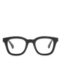 Peter & May Walk square-frame acetate glasses - Black