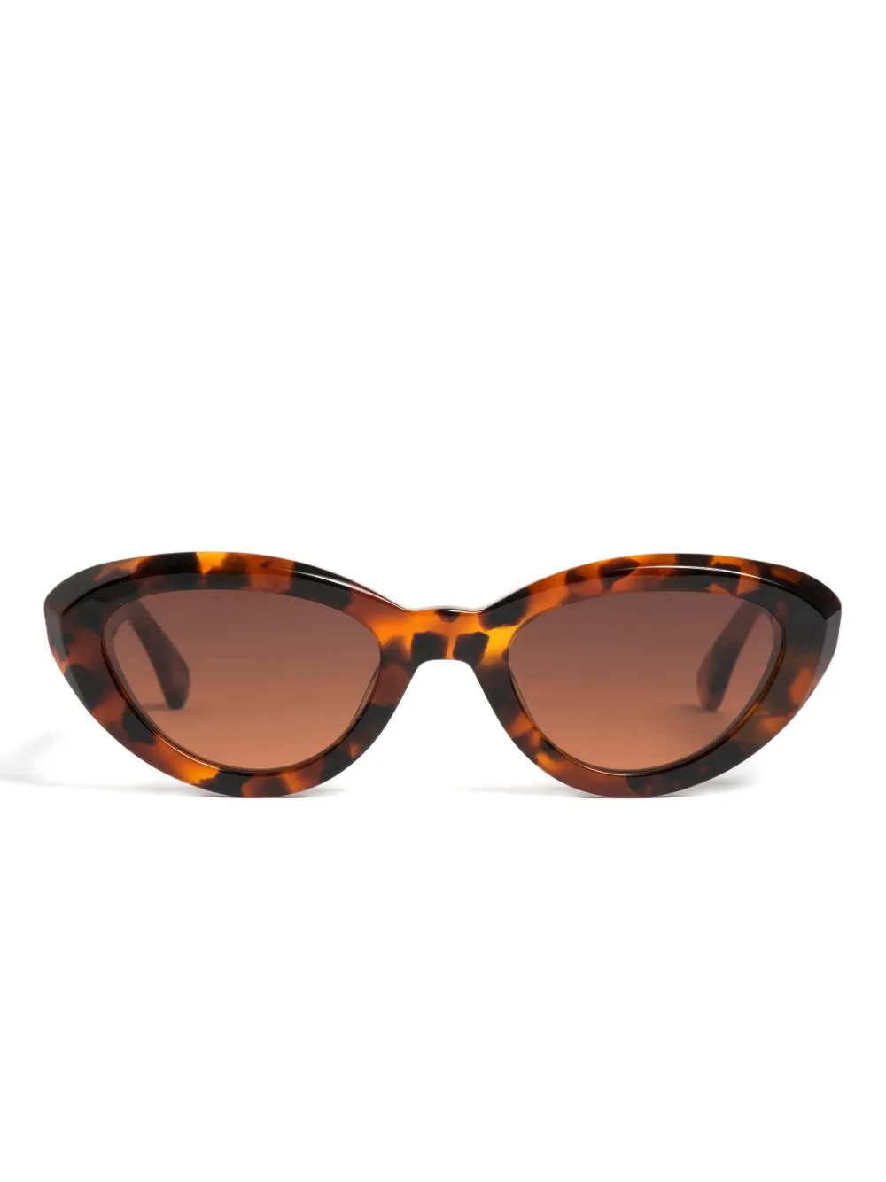 Peter & May Walk gafas de sol con montura cat eye | marrón | Image 1