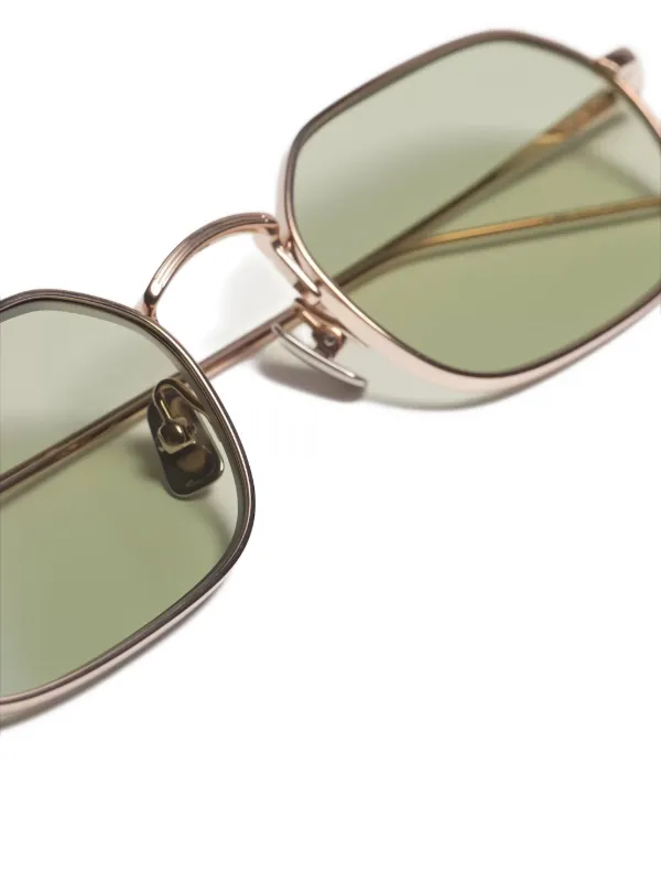 Peter And May TT11 Akira geometric-frame Sunglasses | Gold