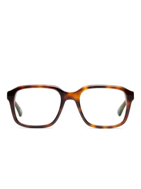 Peter & May Walk rectangle-frame acetate glasses 