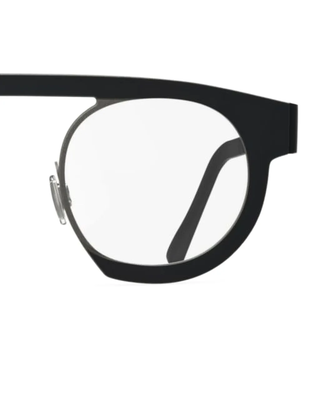 Blackfin Bril met rond montuur - Zwart
