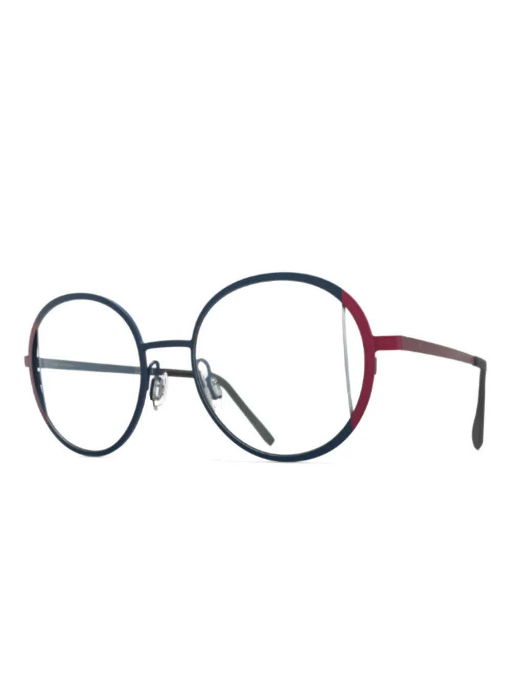 Blackfin Milos round-frame glasses - Blu
