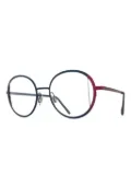 Blackfin Milos round-frame glasses - Blue