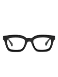 Peter & May Walk Velveteen square-frame sunglasses - Black