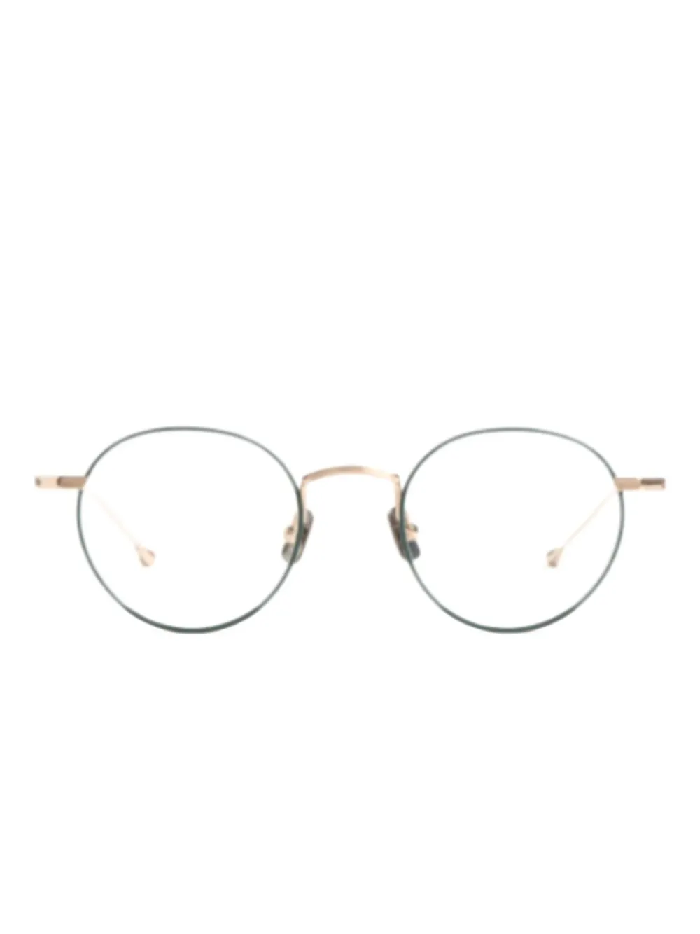 Peter & May Walk round-frame glasses | Green | Image 1