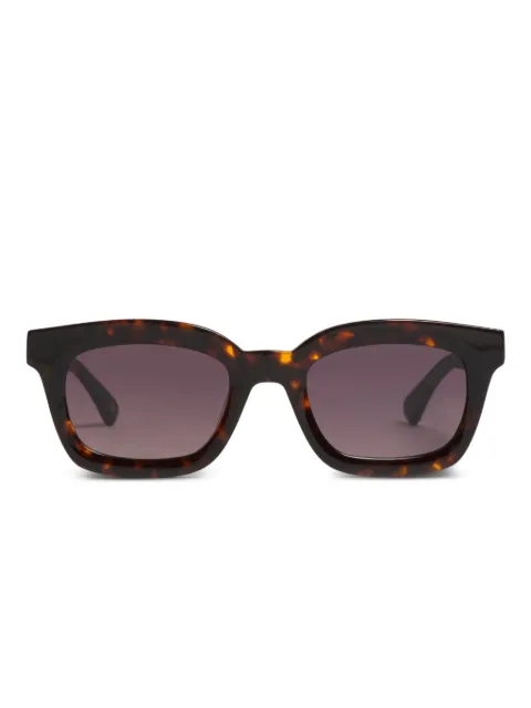 Peter & May Walk Velveteen tortoiseshell square-frame sunglasses