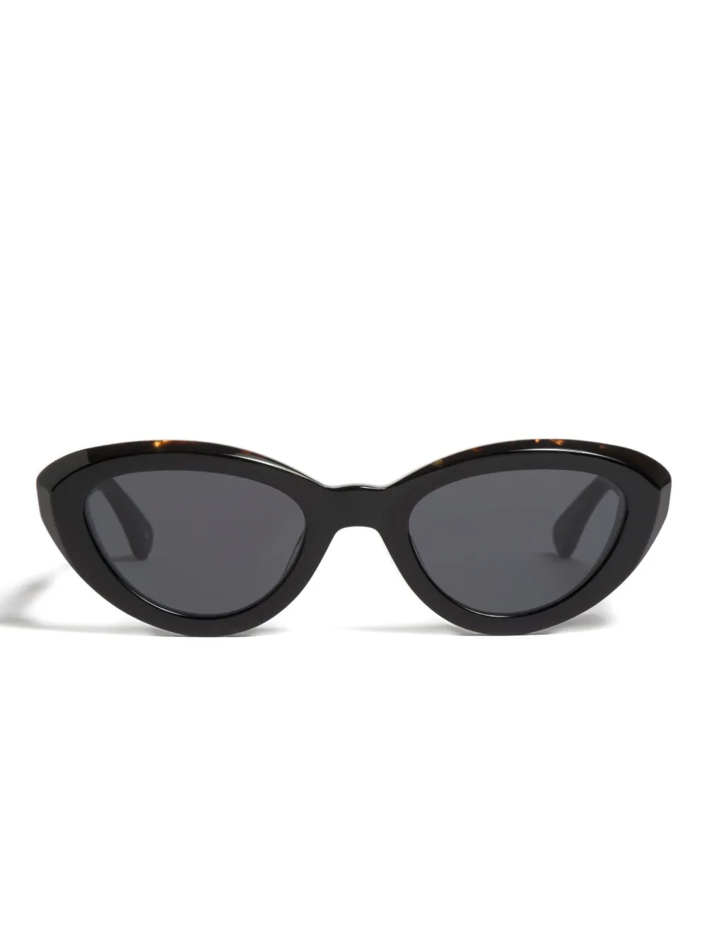 Peter & May Walk Her Name tortoise cat-eye frame sunglasses - Marrone