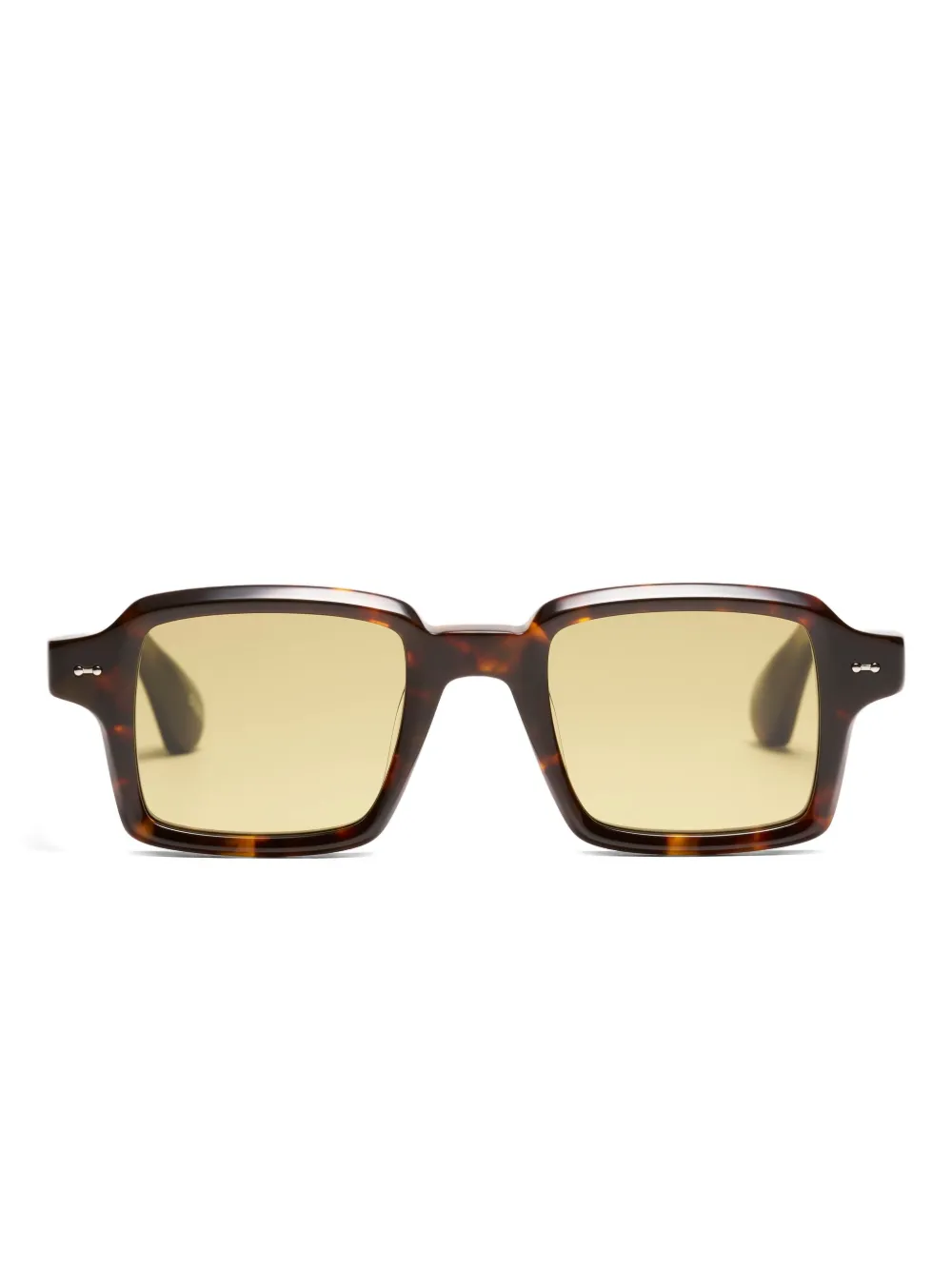 Peter & May Walk S120 Numero tortoiseshell-effect square-frame sunglasses | Brown | Image 1