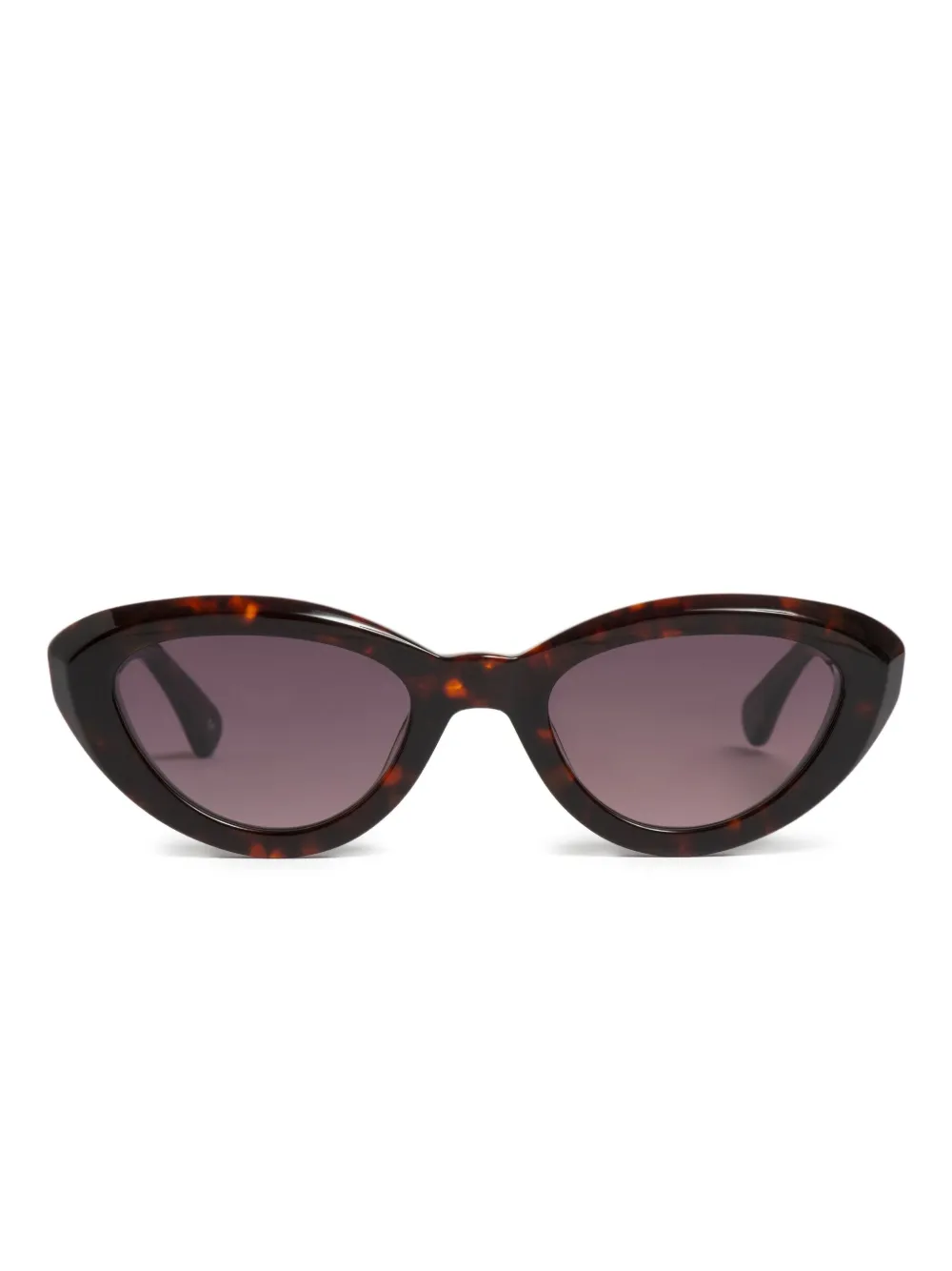 Peter & May Walk Her Name tortoiseshell cat-eye frame sunglasses | Brown | Image 1