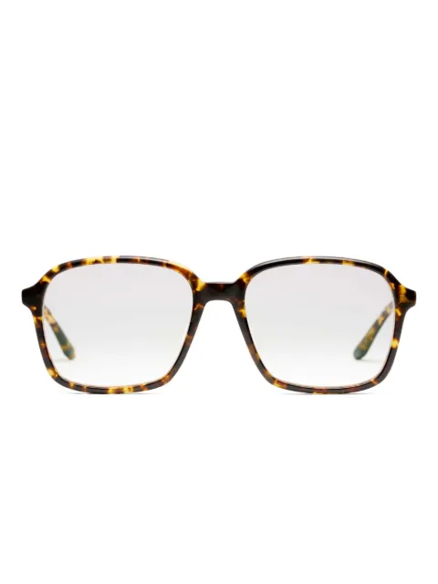 Peter & May Walk Marguerite tortoise square-frame glasses