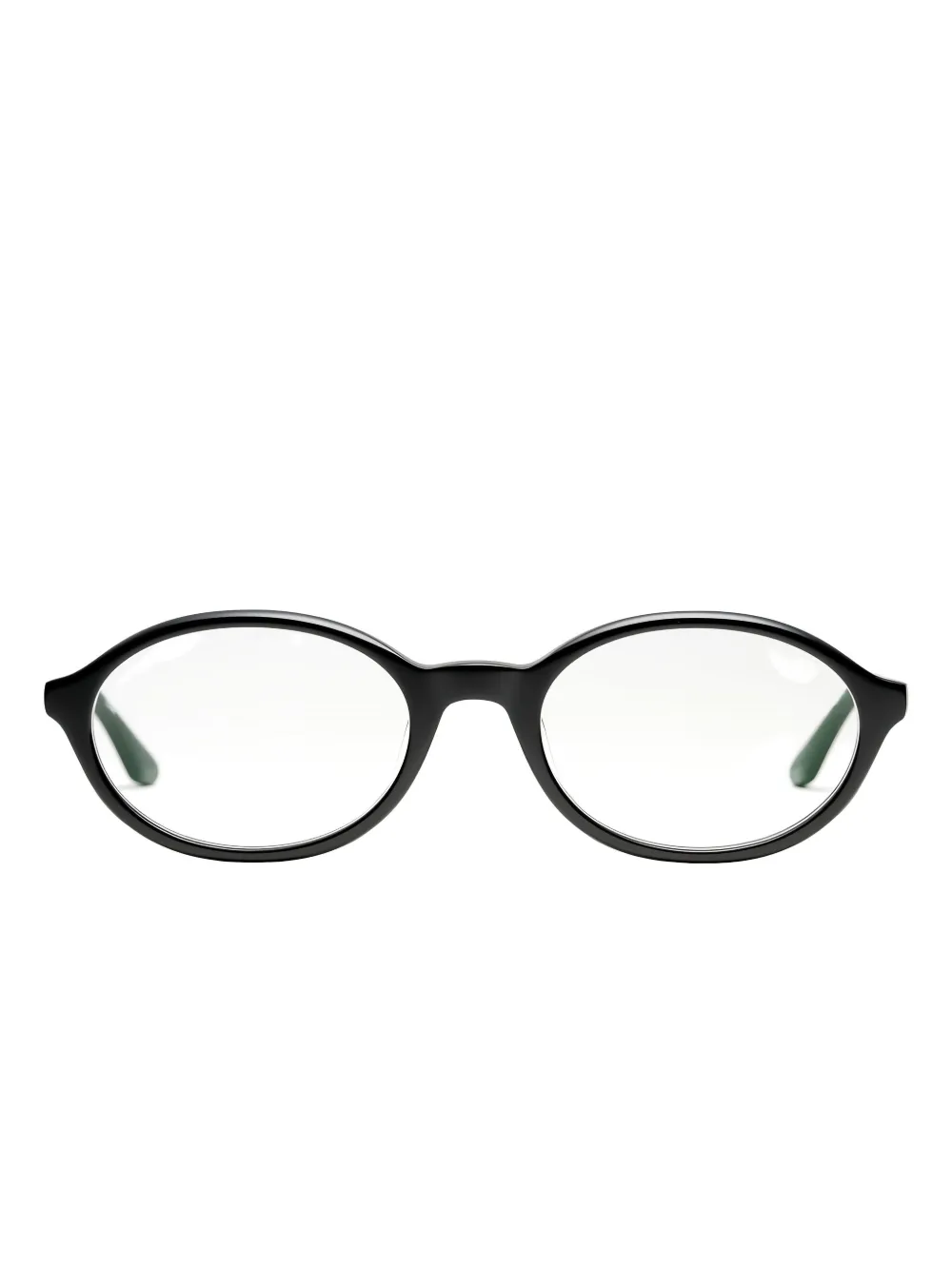 Peter & May Walk oval-frame acetate glasses - Nero