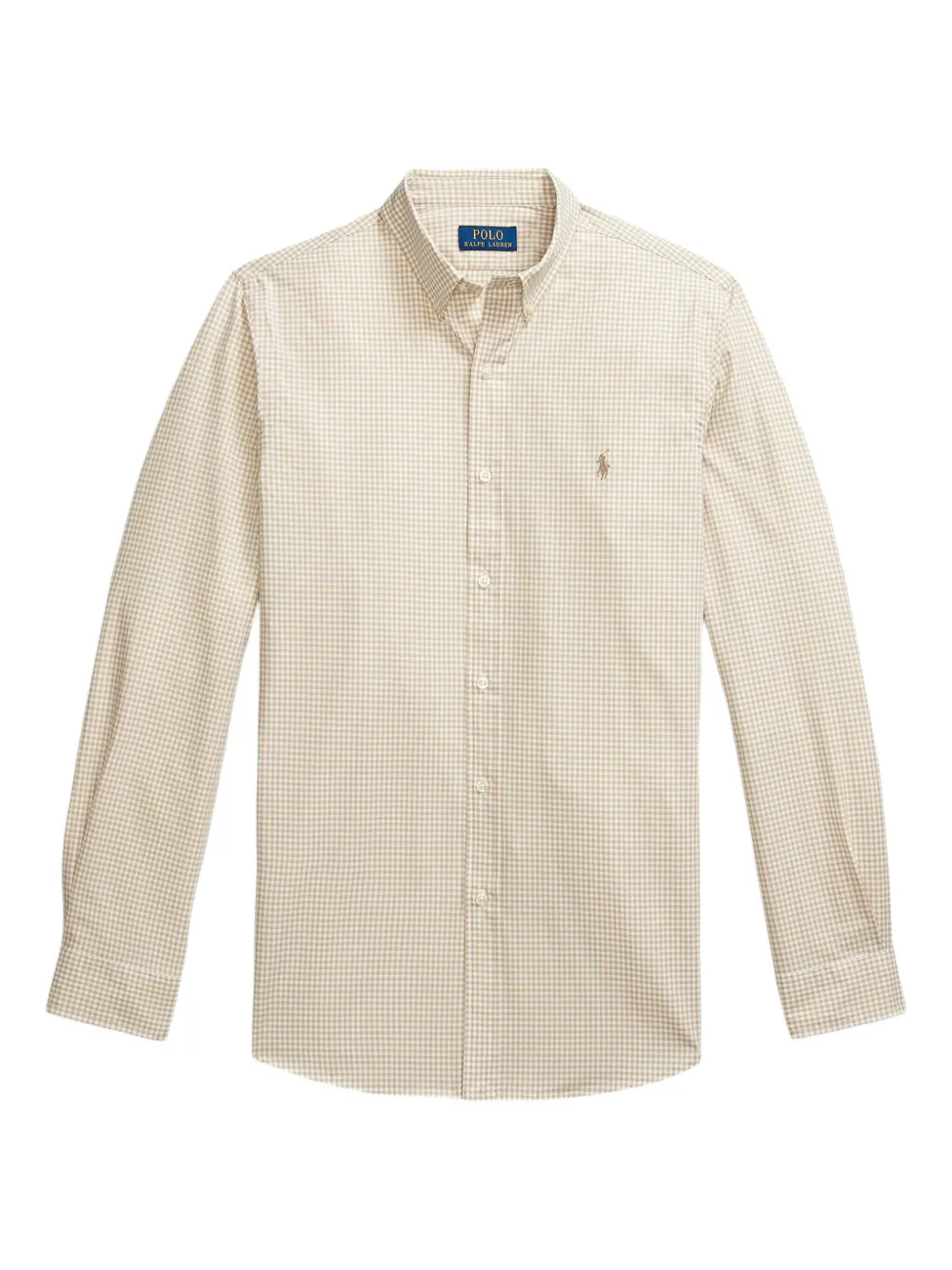 Polo Ralph Lauren Overhemd met gingham ruit Beige