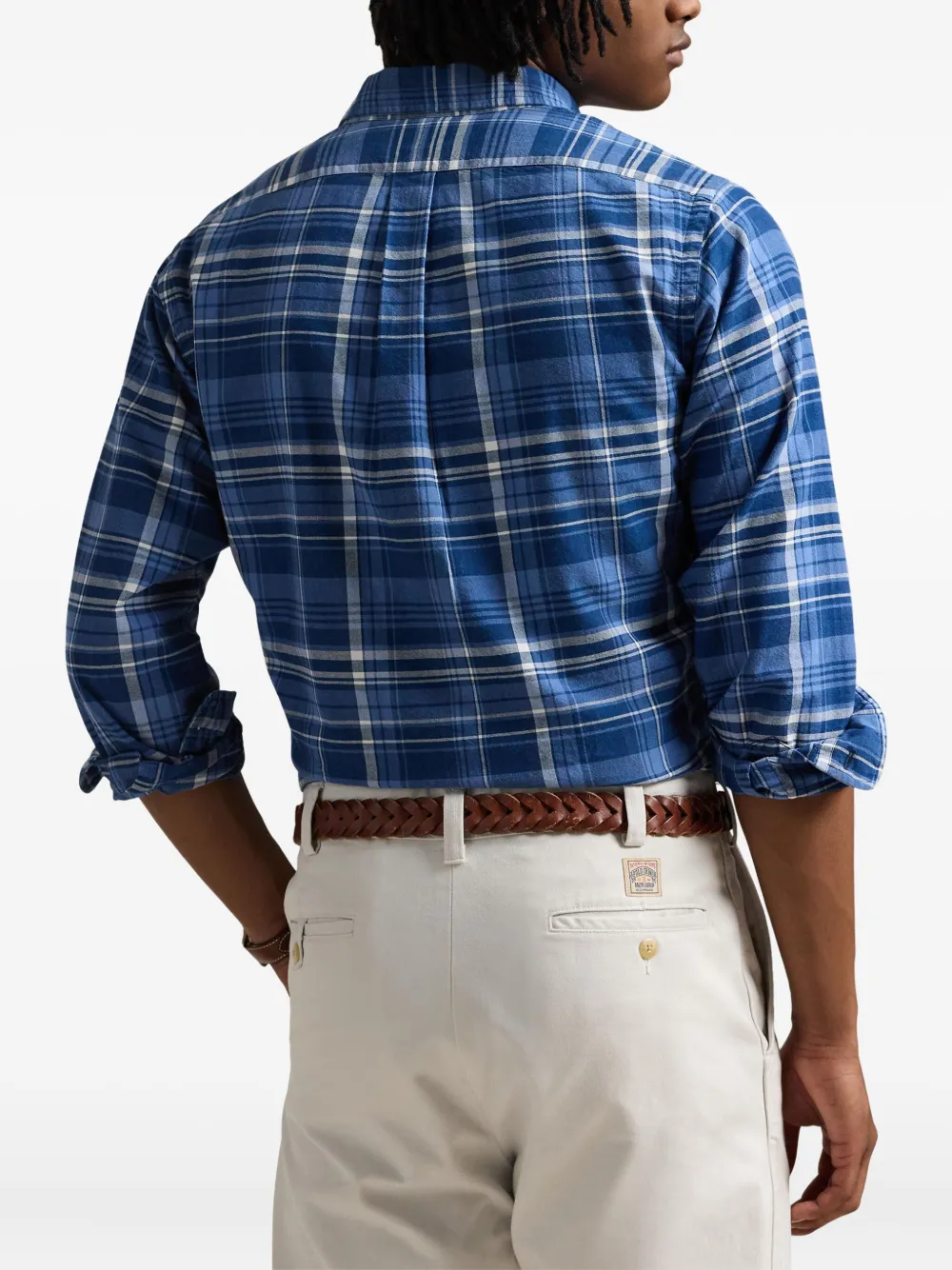 Polo Ralph Lauren Geruit overhemd Blauw