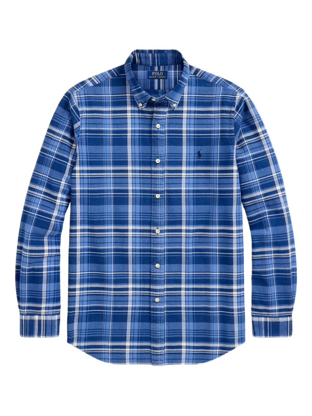 Polo Ralph Lauren チェック シャツ - ブルー Polo Ralph Lauren チェック シャツ - ブルー