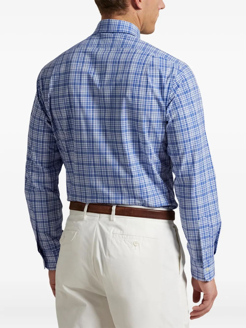 Polo Ralph Lauren Geruit overhemd Blauw