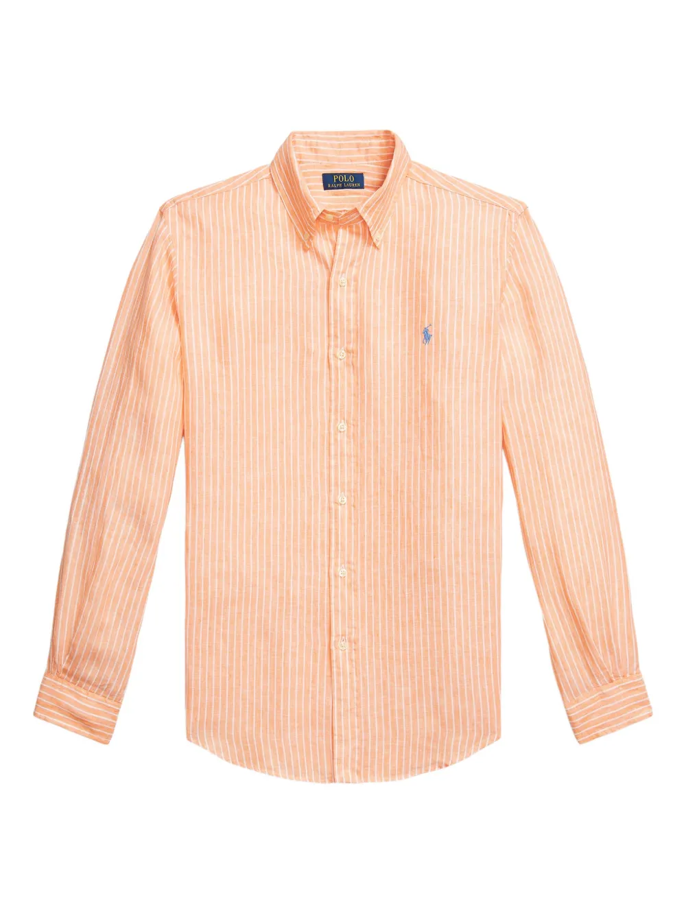 Polo Ralph Lauren Camicia in lino a righe - Arancione