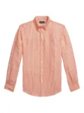Polo Ralph Lauren striped linen shirt - Orange