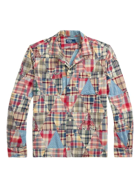 Polo Ralph Lauren patchwork-design shirt