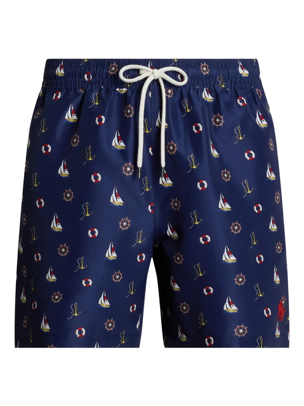 Polo Ralph Lauren Nautical-print swim shorts - ブルー Polo Ralph Lauren Nautical-print swim shorts - ブルー