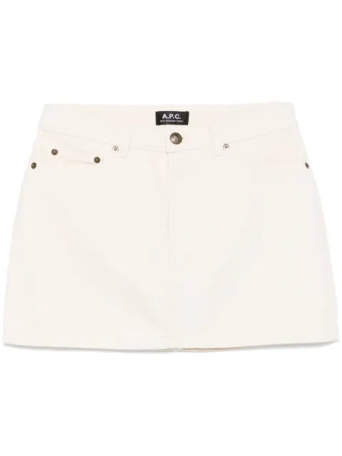 A.P.C. minijupe en coton