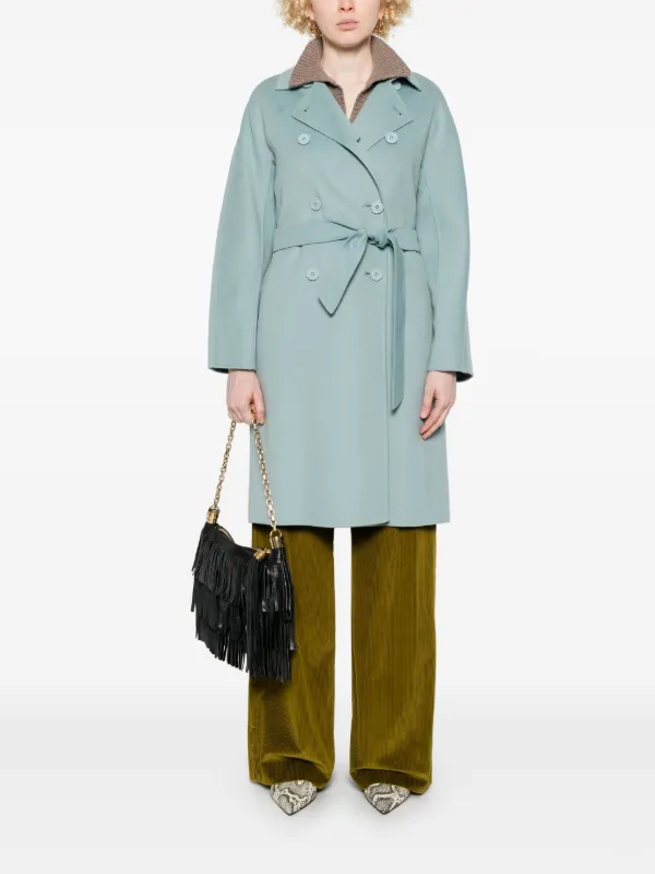 Weekend Max Mara Avenue Coat | Blue | FARFETCH JO