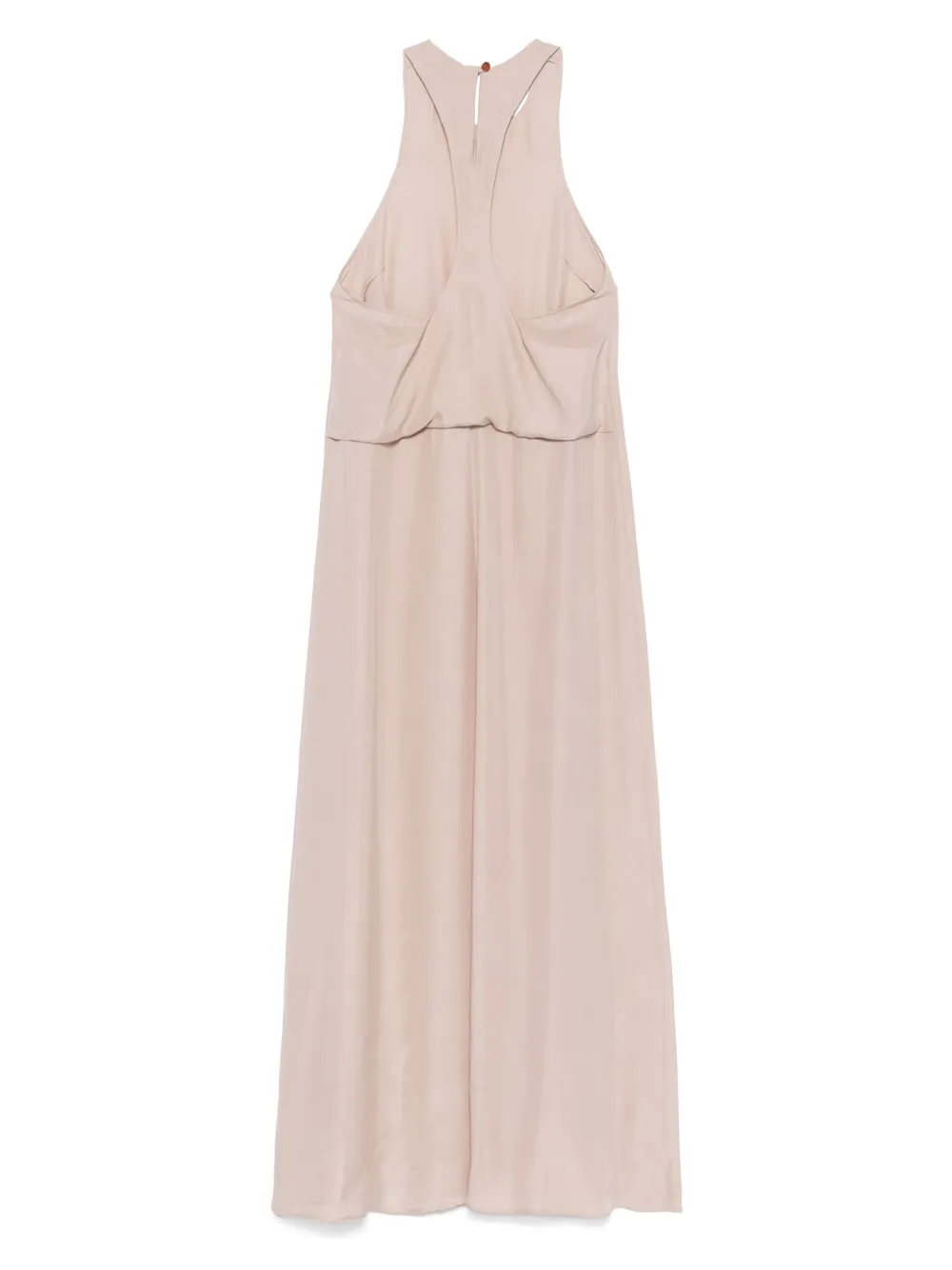 Alysi Maxi-jurk met A-lijn - Beige