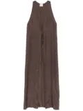 Alysi sleeveless coat - Brown