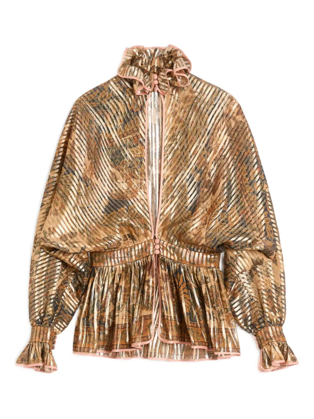 Valentino Garavani long-sleeves blouse – Neutrals