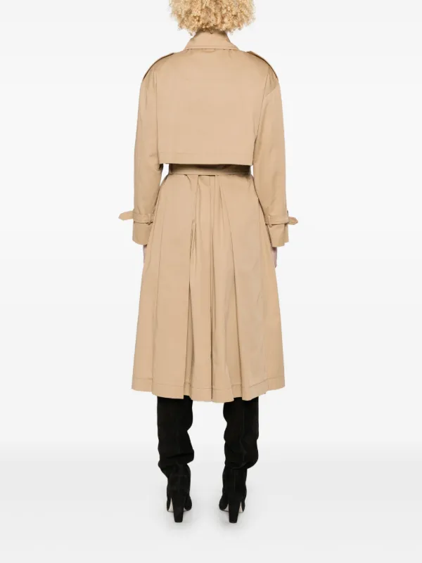 WEEKEND MAX MARA[ ヴィヴェッタ] VIVETTA トレンチ ジャケット 3-in-1 water-repellent gabardine trench coat, beige