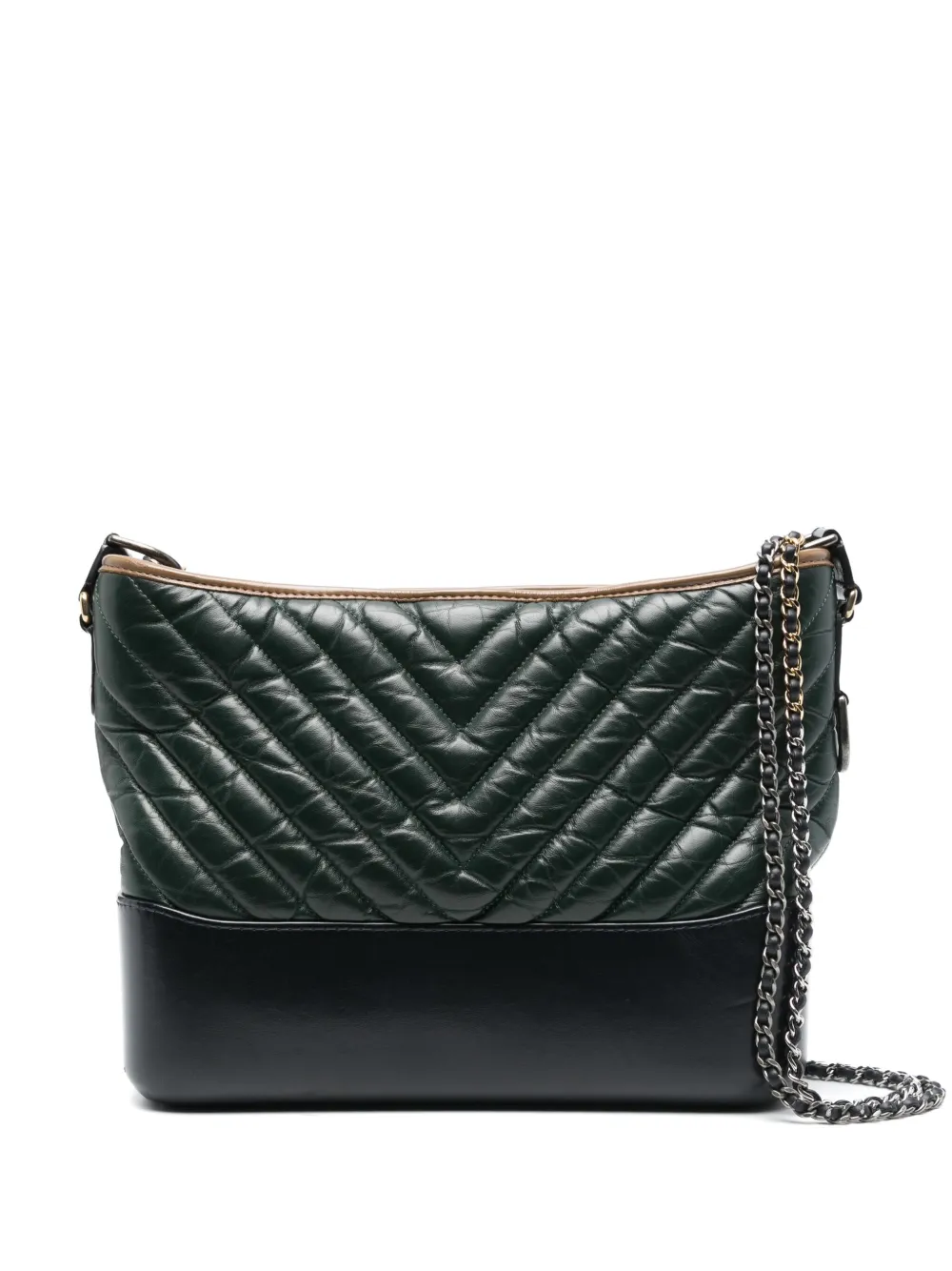 CHANEL Pre-Owned ガブリエル ショルダーバッグ M - グリーン CHANEL Pre-Owned ガブリエル ショルダーバッグ M - グリーン