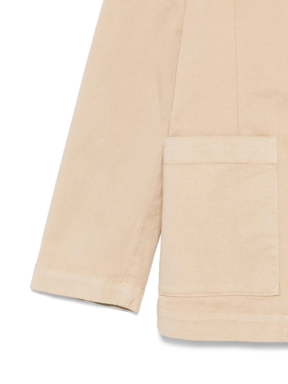 Aspesi Kids Blazer met enkele rij knopen Beige
