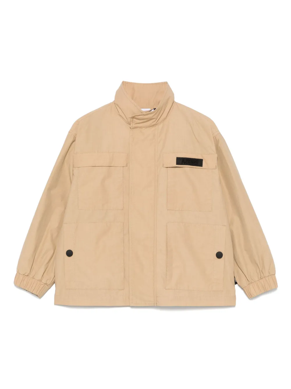Aspesi Kids logo-patch jacket | Neutrals | Image 1