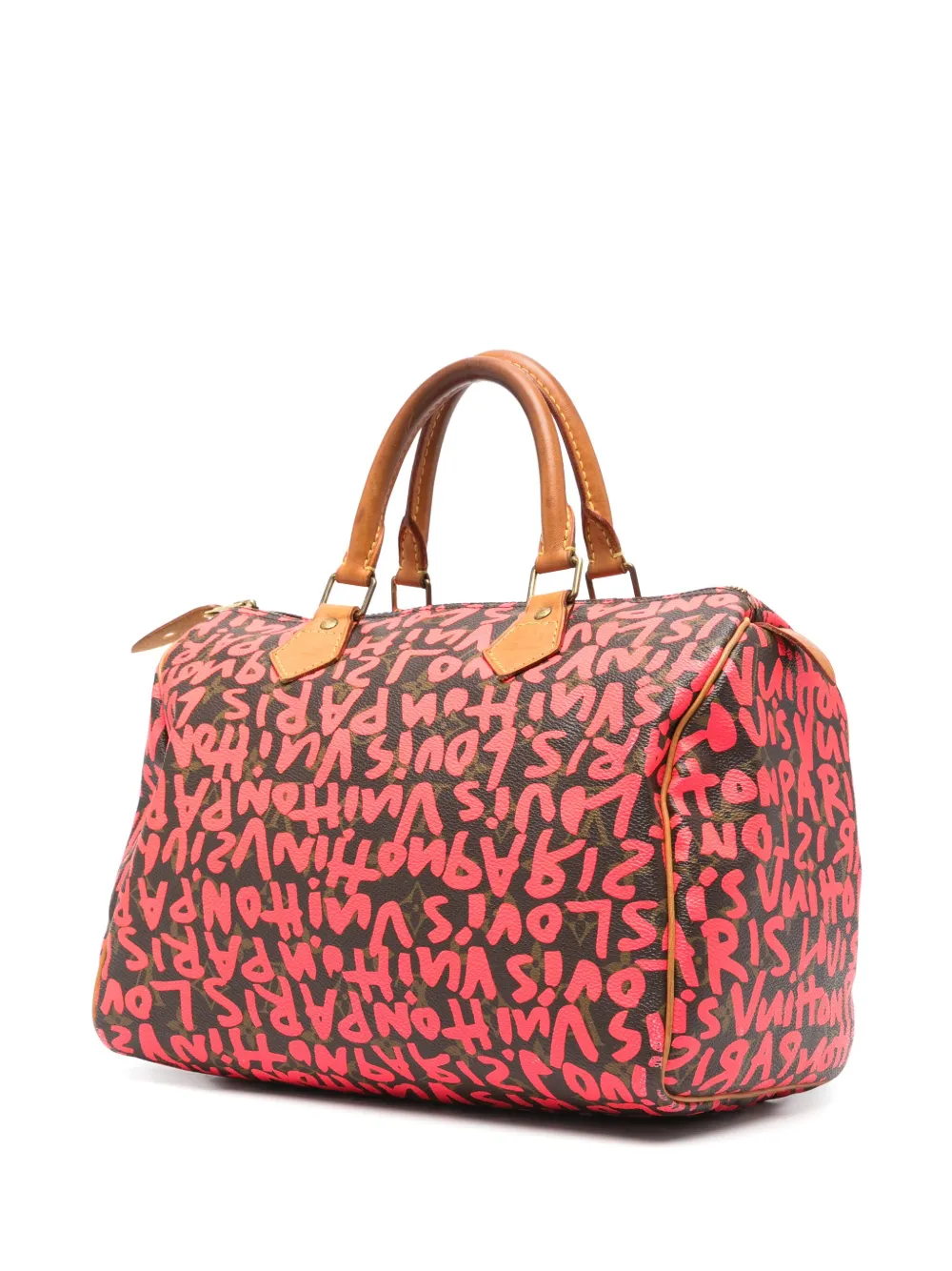 Louis Vuitton Pre-Owned Speedy 30 Graffiti shopper - Zwart