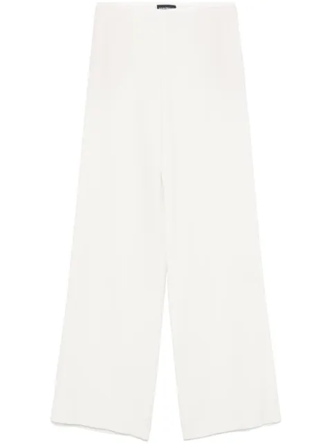 Emporio Armani crepe palazzo pants