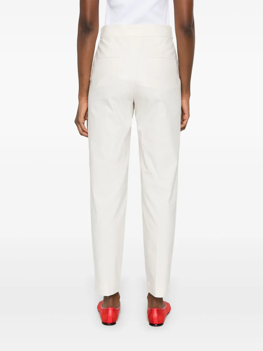 Brunello Cucinelli Pantalon met Monili-kettingdetail Beige